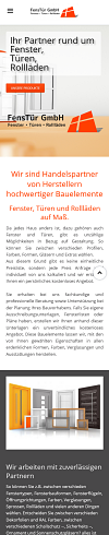 Webdesign Smartphone - Referenz Vorschau für 